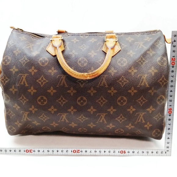 Louis Vuitton Monogram Speedy 35 hand bag - Picture 4 of 11